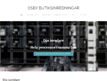 Tablet Screenshot of butiksinredningar-osby.se